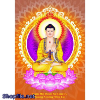 Hình Dược Sư Lưu Ly Quang Vương Phật